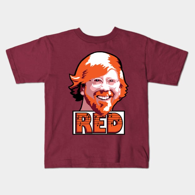 Trey "RED" Anastasio Kids T-Shirt by bonedesigns